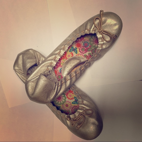 Born Shoes - Born gold ballerina flats, size 8, GUC
